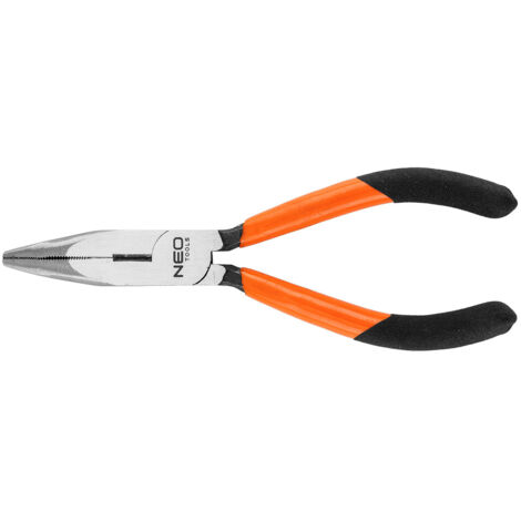 Pince à bec long courbé - 200 mm - Précision et confort - Outil essentiel pour bricoleurs