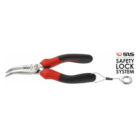 Pince à bec long Facom, L. (hors tout) 200 mm, L. (mâchoire) 69mm ( Prix pour 1 )