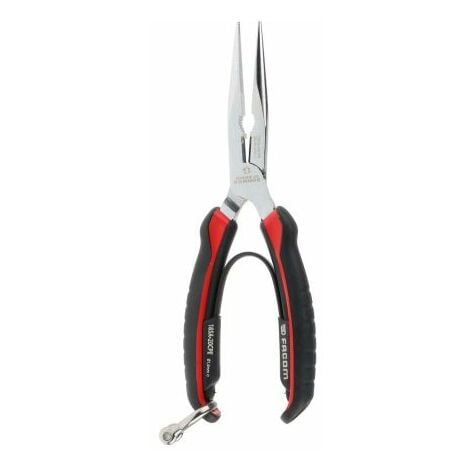 Pince à bec long Facom, L. (hors tout) 200 mm, L. (mâchoire) 75mm ( Prix pour 1 )