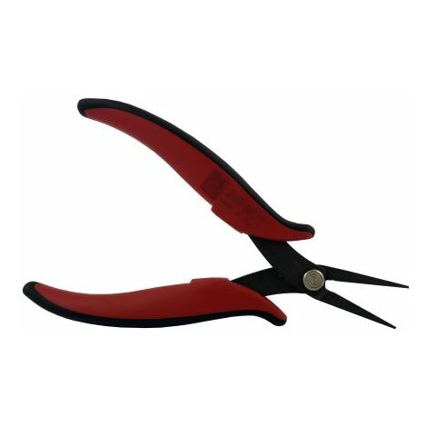 Pince à bec plat RS PRO, L. (hors tout) 160 mm, L. (mâchoire) 28mm, 1 pièce(s) ( Prix pour 1 )