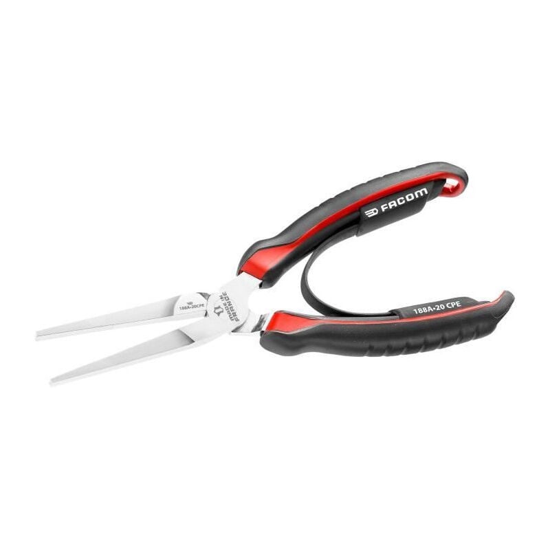 Facom - Pince a becs 188A.20CPEPB - Plats - Effilé - 200 mm