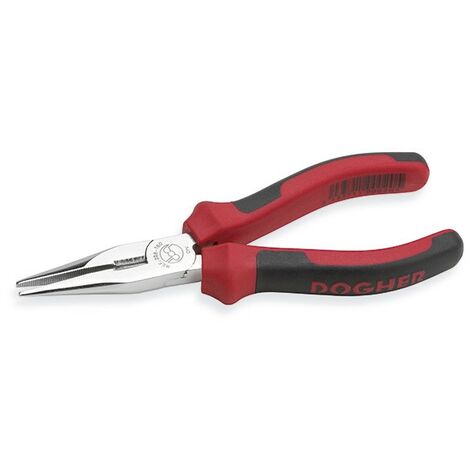 Pince à bec semi-circulaire, avec coupe, CrV (160 mm) DOGHER 208-160