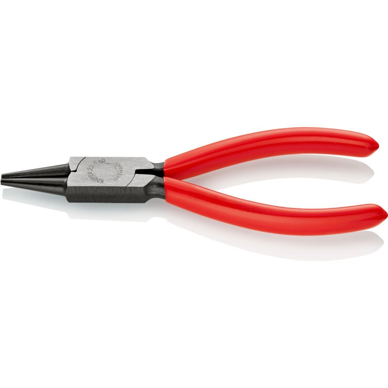 Knipex - Pince à bec rond l. (hors tout) 140 mm, l. (mâchoire) 28mm, 1 pièce(s) ( Prix pour 1 )