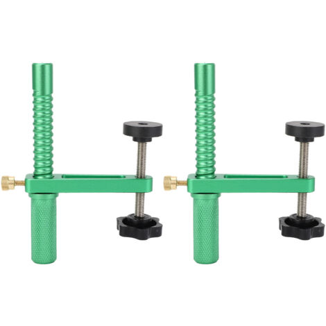 Pince à bois pour banc de chien, 2 pièces, trou en alliage d'aluminium de 20mm pour l'artisanat