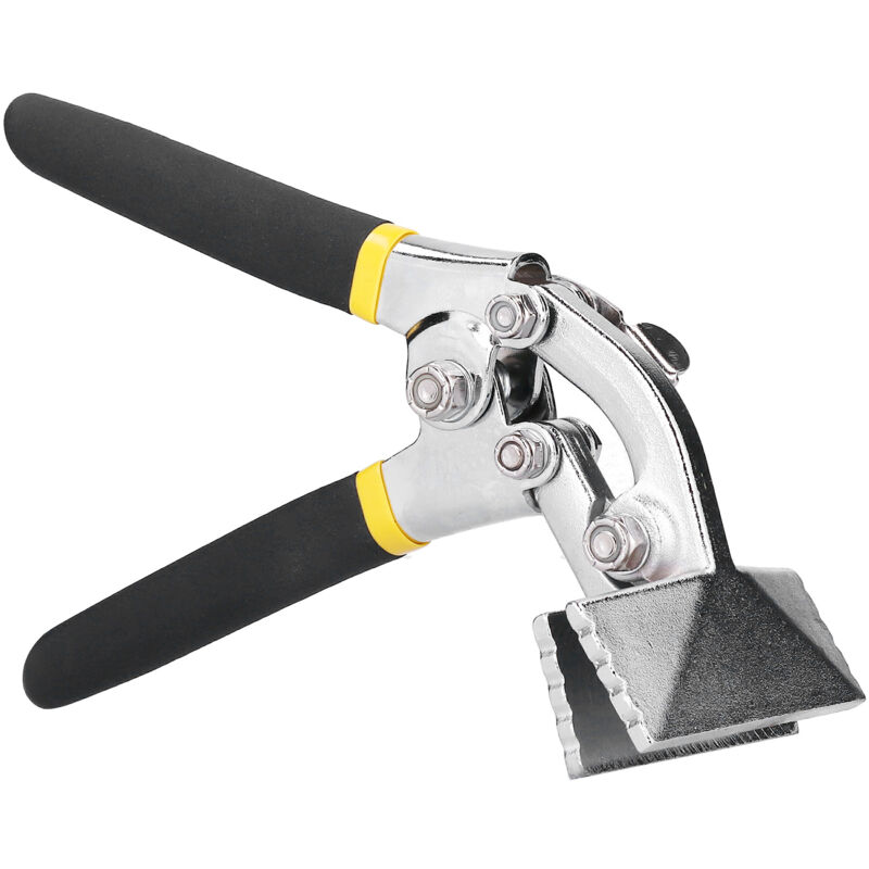 Pince à brider pince à sertir à nez plat pince à sertir à poignée incurvée outil de couture de pliage manuel