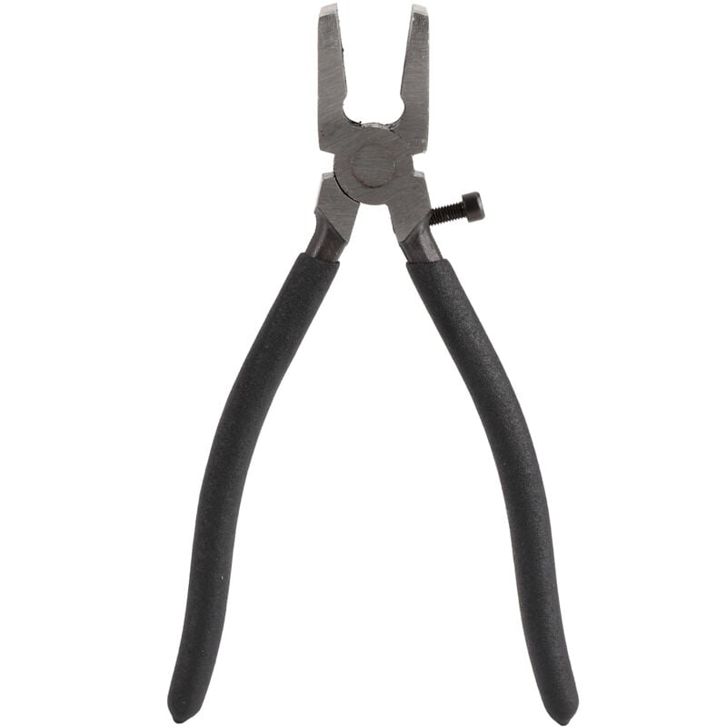 Pince à briser le verre avec vis, outils de coupe à buse plate de conception ergonomique réglable