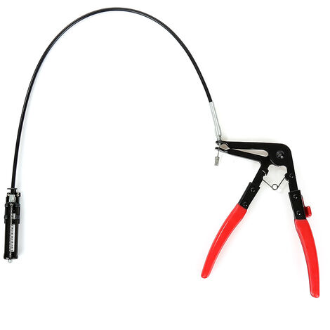 Pince à câble bouche Tube pour colliers auto-serrant 18 mm-54 mm - Noir-rouge
