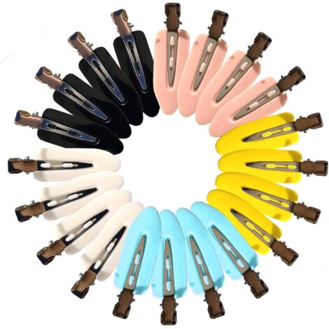 Pince à cheveux de maquillage 20 pièces (5 couleurs)