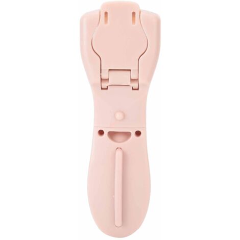 Pince à Cils Rose Mini Portable, Effet Longue Durée, Outil de Maquillage pour Recourber les Cils