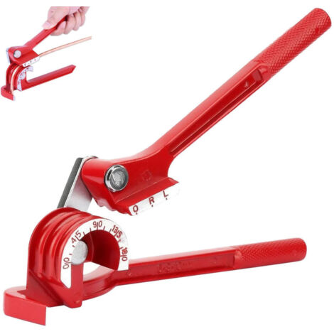 Pince à cintrer (3 en 1) pour tuyaux en cuivre et conduites de frein, diamètre de 6-8-10 mm