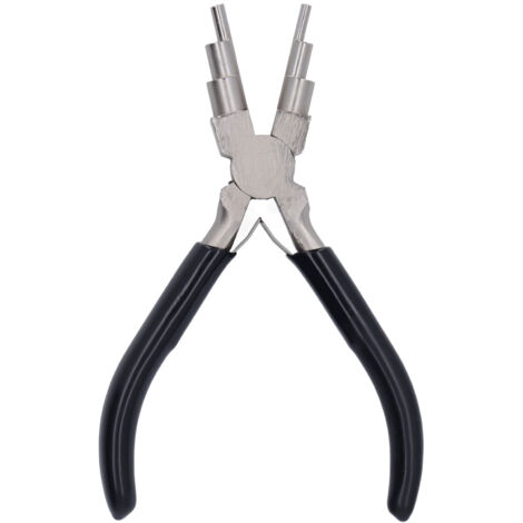 Pince à Cintrer Les Fils 6 Boucles de Taille et Anneaux de Saut pour la Fabrication de Bijoux