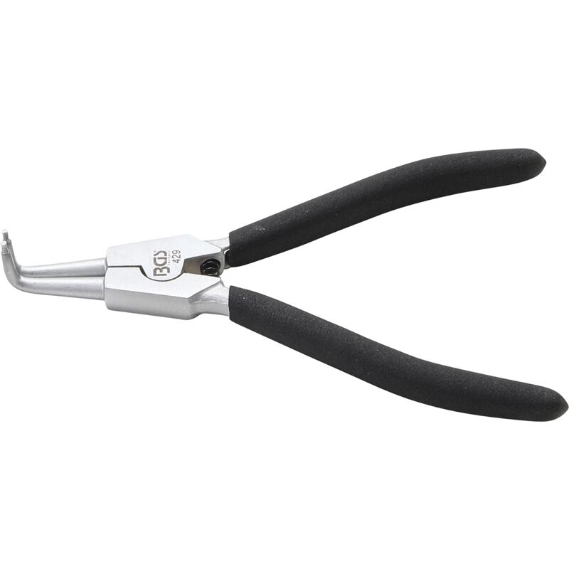 Bgs Technic - pince à circlips courbée pour circlips intérieurs 180 mm bgs 429