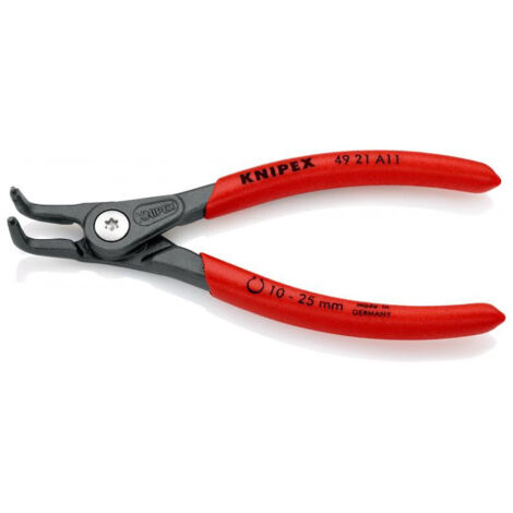 Pince a circlips exterieurs 10-25 coudee knipex