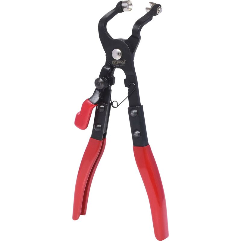 Kstools - Pince pour colliers de serrage coudée