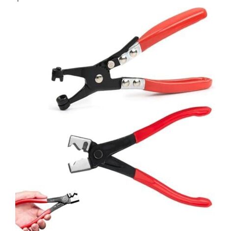 Pince a Collier Durite set 2,Pince Multiprise Tuyau,pince de Serrage Grand Diamètre,pince et à L'entretien Automobile,Projets Bricolage Travaux Dans Espaces Confinés -