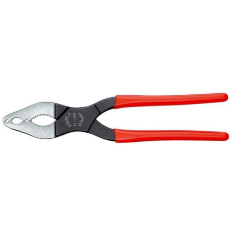 Pince à cône pour véhicule longueur totale 200 mm forme 1 poli revêt. en plastiq 8411200