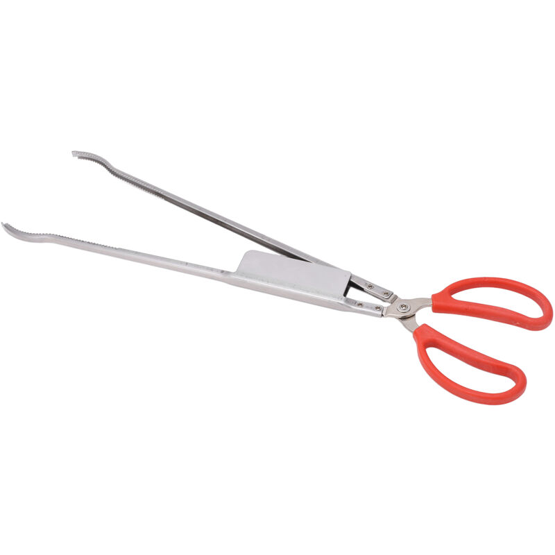 Ineasicer - Pince à crabe en acier inoxydable Poignées en plastique 51cm de long Design de l'extrémité de la fente Épaisse Pince à ciseaux résistante