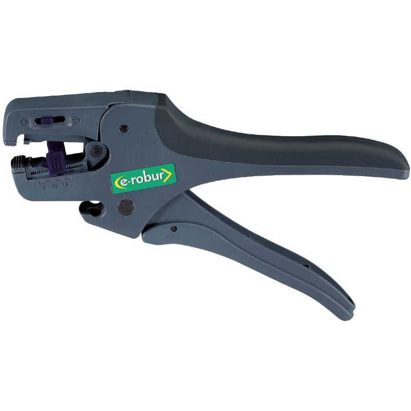 E-robur - pince à dénuder automatique - longitudinale - 0.02 à 10 mm2 - agi robur 228010