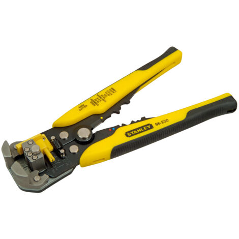 Stanley – Pince à dénuder automatique 203 mm – Capacité de dénudage 0,2 à 6 mm² – Corps en acier robuste – FMHT096230