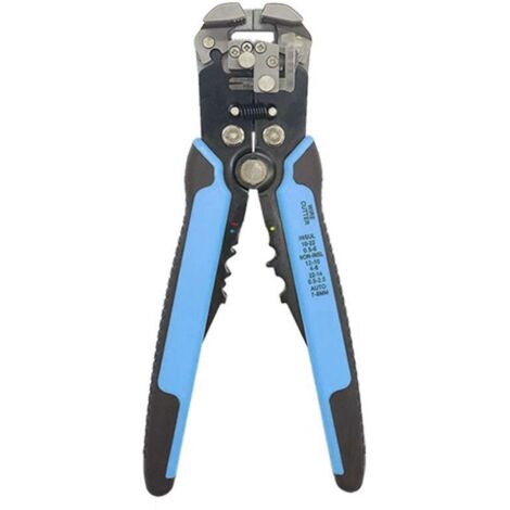 Pince à Dénuder-Dénudeur Automatique 3 en 1, Utilisé pour Dénuder, Couper et Sertir des Câbles d'un Diamètre de 0,2 à 6 mm², Pince à Sertir pour Cosses Isolées et Non Isolées（1pc）