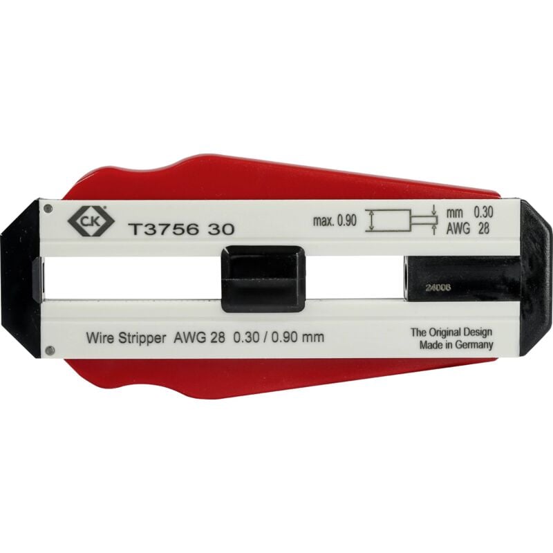Dénudeur de fil C.K T3756 30 adapté pour Fils en PVC, Fils PTFE 0.30 mm (max)