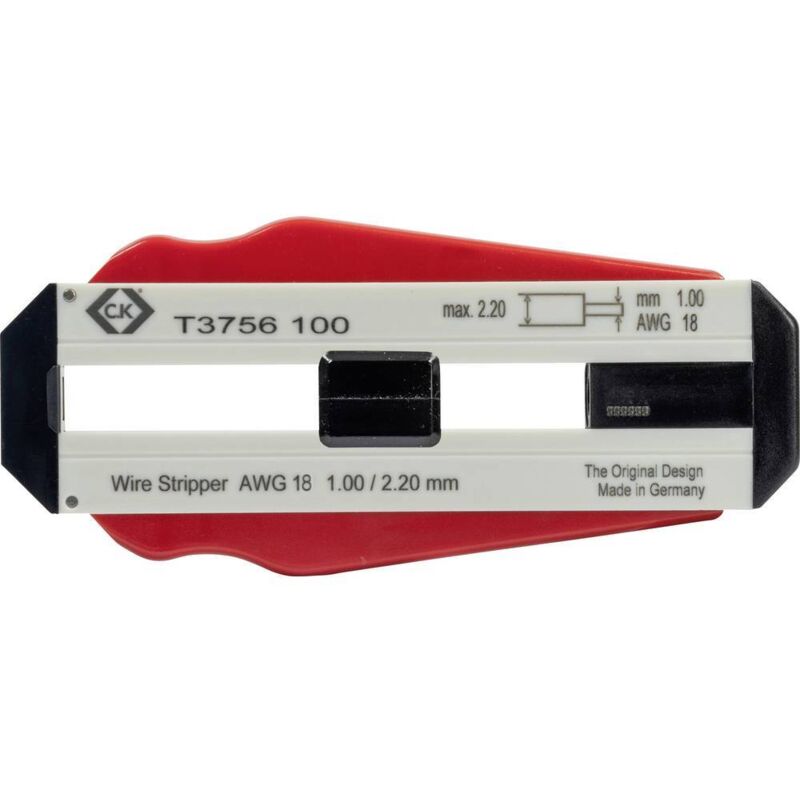 C.k Magma - Dénudeur de fil c.k T3756 100 adapté pour Fils en pvc, Fils ptfe 1.00 mm (max)