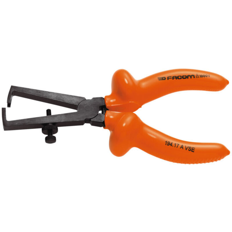 Pince à dénuder Facom série 194 vde 2.5mm, 170 mm ( Prix pour 1 )