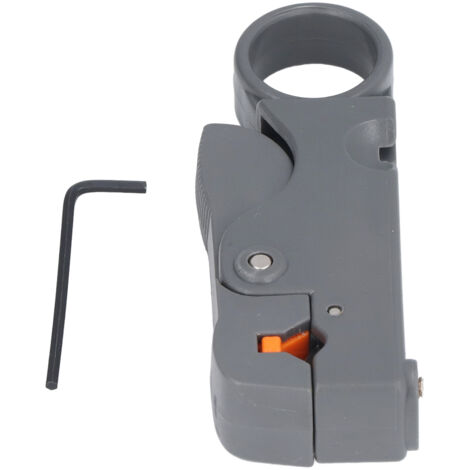 Pince à dénuder pour câble coaxial en acier ABS +  RG58 59 62 Pince à éplucher rotative pour décrustation de fil de réseau HT‑332 Outil à main