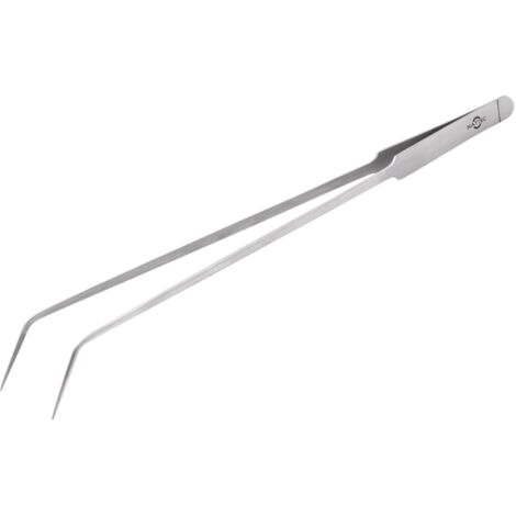 Pince à épiler courbée AQT 35 cm