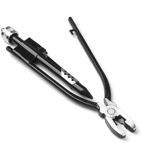 Pince à Freiner, 6 pouces Pince Torsadée pour Fil Pince à Torsader de Sécurité Pince à Fileter avec Ressort Professionnelle Pince de Torsion en Acier à Haute Teneur en Carbone Durable