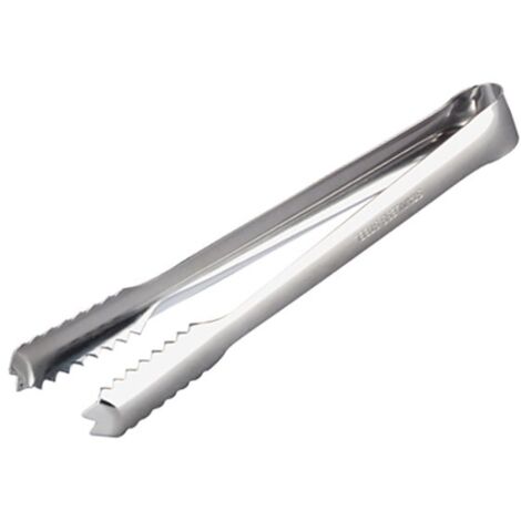 PINCE À GLACE EN ACIER INOXYDABLE - 18 CM
