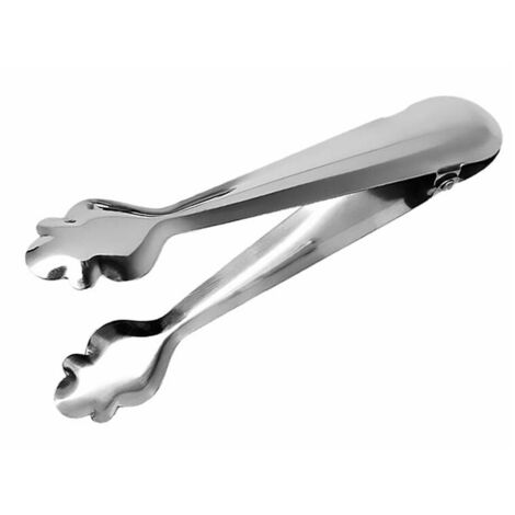 Pince à glaçons en acier inoxydable de 18 cm, ergonomique et facile à nettoyer - MARQUE