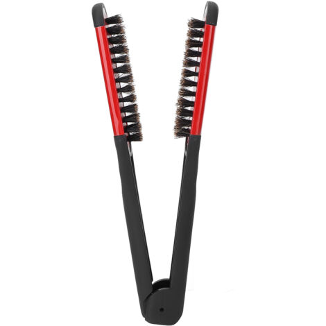 Pince à lisser cheveux élastique, design perforé double face pour salon et coiffure à domicile
