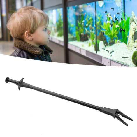 Pince à Long Manche pour Plantes Aquatiques et Alimentation Aquarium