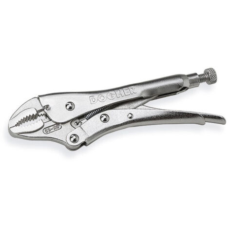 Pince à mâchoires incurvée sans coupe, CrMo, 175 mm  DOGHER 275-175