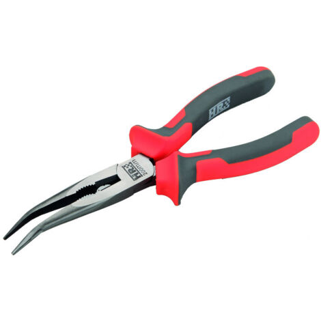 Pince À Mâchoires Semi-Rondes Incurvées Avec Tranchant 200 Mm Alyco Orange Alyco 170536