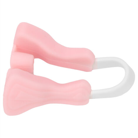 Pince à Nez en Silicone Doux, Correcteur de Forme Nasale Rose Portable pour Voyage