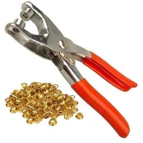 Pince à œillets 100 nouveaux œillets premium FUIENKO
