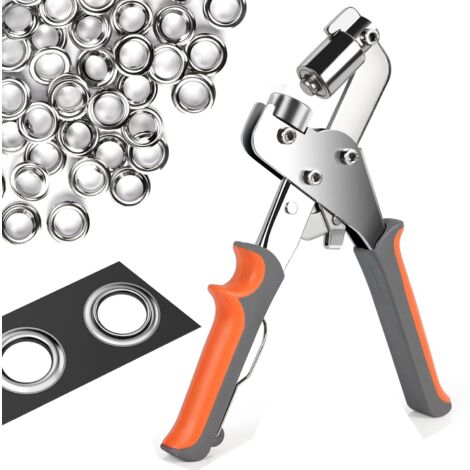 Pince Multifonction 3 En 1 : Oeillets, Boutons Pression Et Emporte-pièce - Kit Avec Accessoires