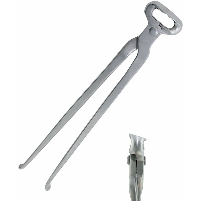 Amahorse - Pince à clouer en acier inoxydable avec coupe inclinée