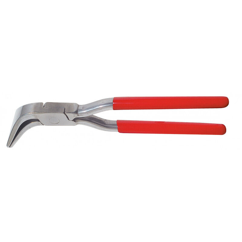Stubai - pince a plier coudee 45° a charniere emboutie inox