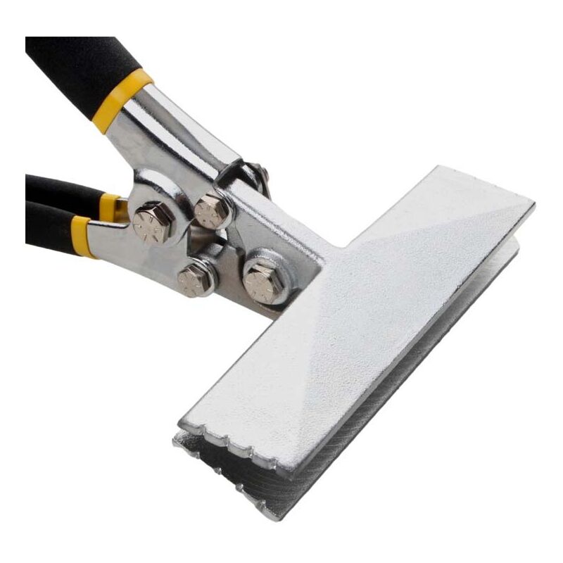 Pince à Plier Les Tôles 6' 15,2 cm, Outil Multifonctionnel de Cintrage de Tôle Droite, Cintreuse à Tôles Pince à Sertir avec Poignée Antidérapante