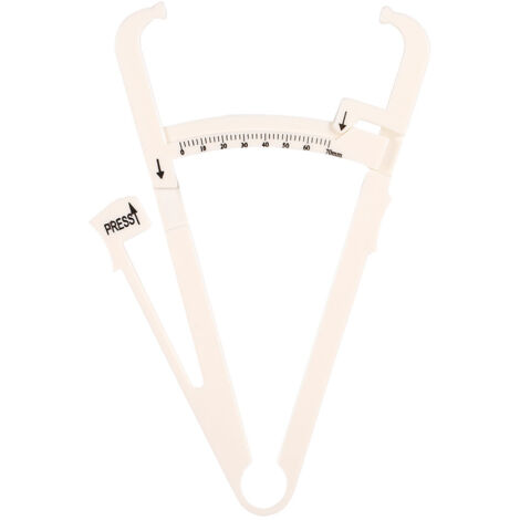 Pince à plis cutanés pour mesure précise de graisse corporelle - Analyseur minceur blanc