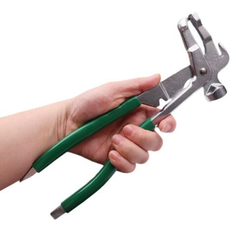 Pince à poids d’équilibrage - 240 mm - Pince pour masse d’équilibrage à frapper et Plombs adhésifs Marteau Montage Jante Roue Pneu