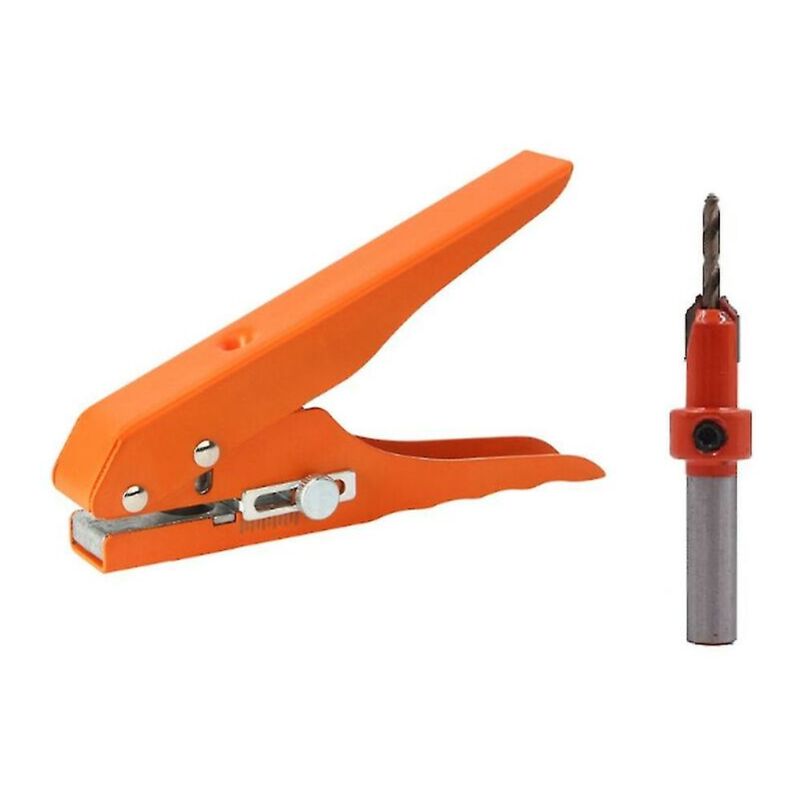 SNQ - pince à poinçonner pour bandes de chant, outil de poinçonnage, pince de masquage, foret à fraise 3x8mm, trou de vis Ha