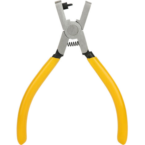 Pince à poinçonner pour trous de montre, œillet jaune, bracelet en cuir, lien, ceinture, outils de réparation manuels