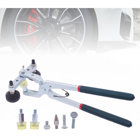 Pince à réparer les bosses sans peinture Kits de réparation de bord d'aile de voiture,Outils de réparation de carrosserie automobile