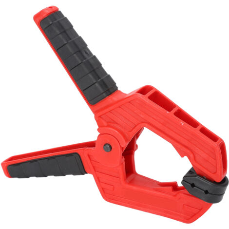 Pince à ressort robuste 3 pouces pour travail du bois et bricolage, clips techniques en plastique
