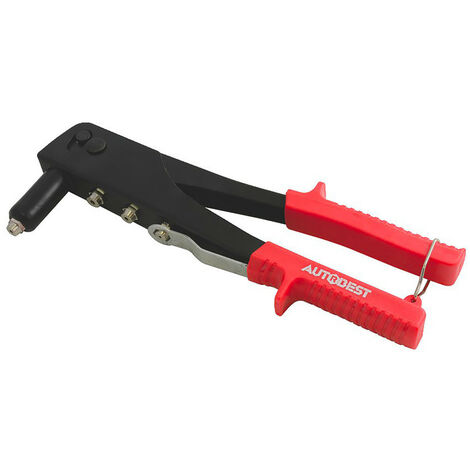 Pince à riveter, 4 buses de 1,4 - 3,2 - 4 - 4,8 mm branche gainée - AUTOBEST