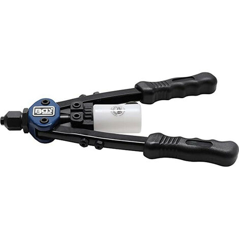 Pince a riveter bgs pro a deux mains pour rivets de 2.4 à 4.8 mm